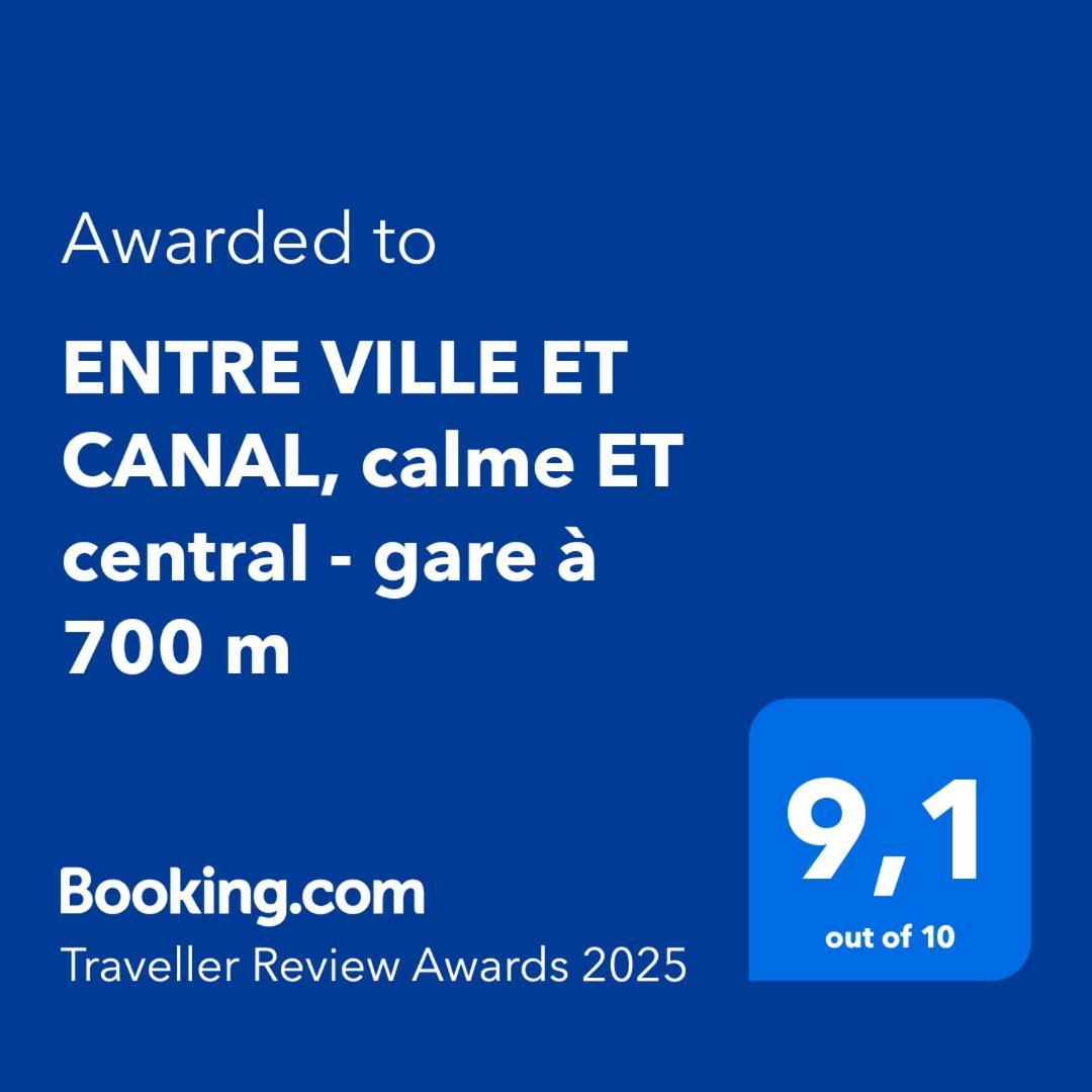 Entre Ville Et Canal, Calme Et Central - Gare A 700 M Narbonne Exteriér fotografie